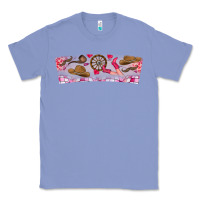 Colony Blue Howdy Valentine Classic Tee - CowhideDigitalArt