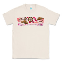 Natural Howdy Valentine Classic Tee - CowhideDigitalArt