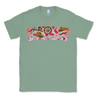 Sage Howdy Valentine Classic Tee - CowhideDigitalArt