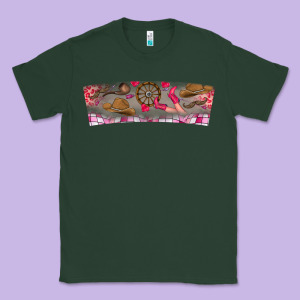 Howdy Valentine Classic Tee Designed By Cowhidedigitalart
