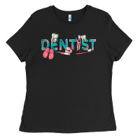 Black dentist Ladies Tee - texasbilliewilder