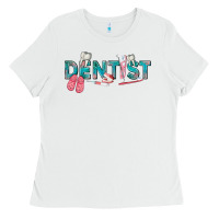 White dentist Ladies Tee - texasbilliewilder