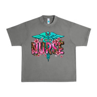 Tornado floral nurse Urban Heavy Tee - AdoDesignShop