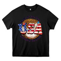 Black land of the free usa because of the brave billie w Heavy Core Tee - texasbilliewilder