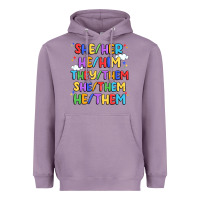 Lavender pride pronouns Heavyweight Hoodie - Artiststas