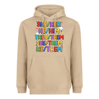 Mushroom pride pronouns Heavyweight Hoodie - Artiststas