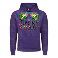 Cloud Purple teacher off duty Vintage Hoodie - Artiststas