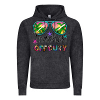 Vintage Black teacher off duty Vintage Hoodie - Artiststas