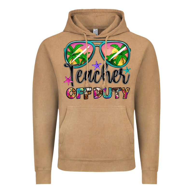 Teacher Off Duty Vintage Hoodie by Artiststas | Teevron