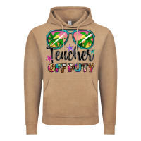 Vintage Coffee teacher off duty Vintage Hoodie - Artiststas