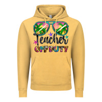 Vintage Mustard teacher off duty Vintage Hoodie - Artiststas