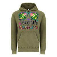 Vintage Olive teacher off duty Vintage Hoodie - Artiststas
