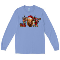 Colony Blue joy highland cow Long Sleeve Tee - Jasminsmagicworld