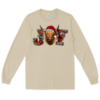 Mushroom joy highland cow Long Sleeve Tee - Jasminsmagicworld