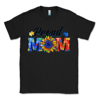 Black proud mom autism Classic Tee - BarkalooDesign