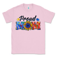Bubblegum Pink proud mom autism Classic Tee - BarkalooDesign