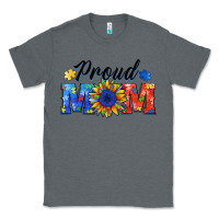 Charcoal Heather proud mom autism Classic Tee - BarkalooDesign