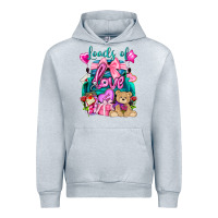 Heather Grey Loads of love truck Valentine's Day Urban Hoodie - HowdyJamesFarm