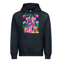 Navy Loads of love truck Valentine's Day Urban Hoodie - HowdyJamesFarm