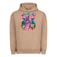 Pigment Burro Loads of love truck Valentine's Day Urban Hoodie - HowdyJamesFarm