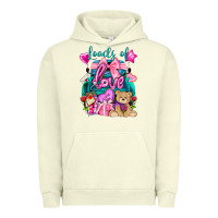 Pigment Pistachio Loads of love truck Valentine's Day Urban Hoodie - HowdyJamesFarm