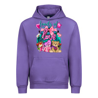 Tulip Loads of love truck Valentine's Day Urban Hoodie - HowdyJamesFarm