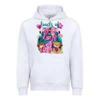 White Loads of love truck Valentine's Day Urban Hoodie - HowdyJamesFarm