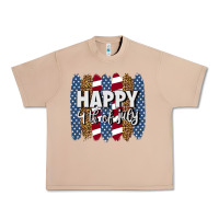 Burro happy 4th of july brushstrokes Urban Heavy Tee - BundleAndBundleShop