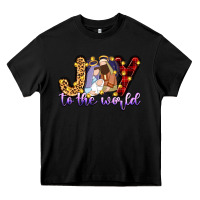 Black joy to the world Heavy Core Tee - Zillion Design Studio