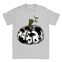 Moon Dust watercolor cowhide halloween pumpkin Classic Tee - RanaPortraitStore