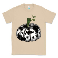 Mushroom watercolor cowhide halloween pumpkin Classic Tee - RanaPortraitStore