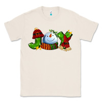 Natural joy for christmas with snowman Classic Tee - AdoDesignShop