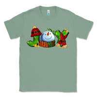 Sage joy for christmas with snowman Classic Tee - AdoDesignShop