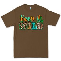 Cacao keep it wild Premium Tee - Zillion Design Studio