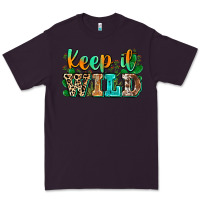 Plum keep it wild Premium Tee - Zillion Design Studio