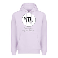 Lilac Scorpio Horoscope Premium Hoodie - Bettercallsaul