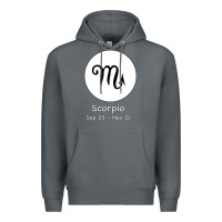 Rock Scorpio Horoscope Premium Hoodie - Bettercallsaul