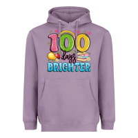 Lavender 100 days brighter Heavyweight Hoodie - Artiststas
