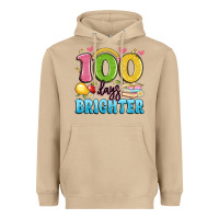 Mushroom 100 days brighter Heavyweight Hoodie - Artiststas