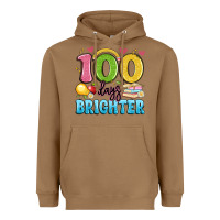 100 Days Brighter Heavyweight Hoodie | Teevron