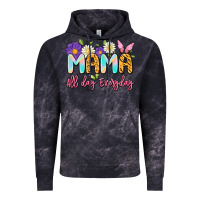 Cloud Black mama all day everyday Vintage Hoodie - Artiststas
