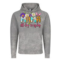 Cloud Rock mama all day everyday Vintage Hoodie - Artiststas