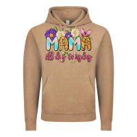 Vintage Coffee mama all day everyday Vintage Hoodie - Artiststas