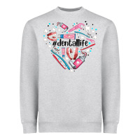 Dental Life Element Heart Heavyweight Sweatshirt | Teevron