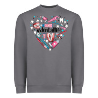 Storm dental life element heart Heavyweight Sweatshirt - AdoDesignShop