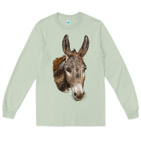 Matcha Andalusian Donkey Face Long Sleeve Tee - LillyAllenDesigns