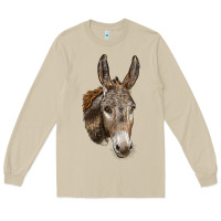 Mushroom Andalusian Donkey Face Long Sleeve Tee - LillyAllenDesigns