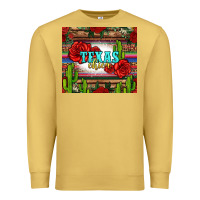 Antique Gold texas chica with roses Premium Sweatshirt - Jasminsmagicworld