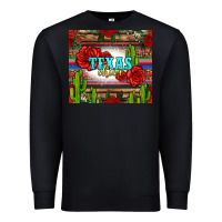 Black texas chica with roses Premium Sweatshirt - Jasminsmagicworld