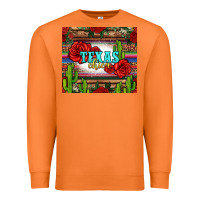 Carrot texas chica with roses Premium Sweatshirt - Jasminsmagicworld